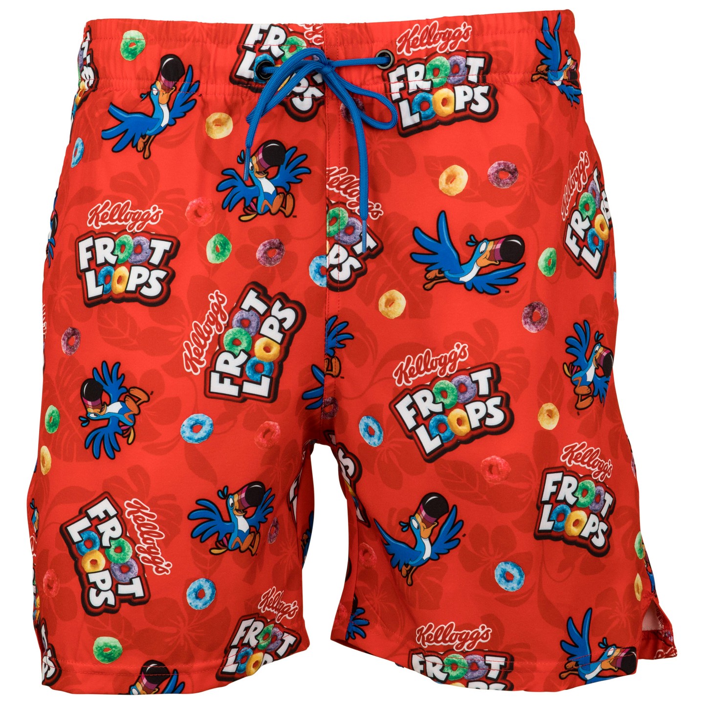 Froot Loops Mens Froot Loops Cereal 6" Inseam Lined Swim Trunks - XLarge (40-42) — фото 5