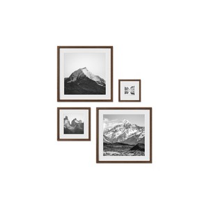 Haus and Hues Melrose Gallery Wall Frame Set with Real Glass and Mat - 1 of 4