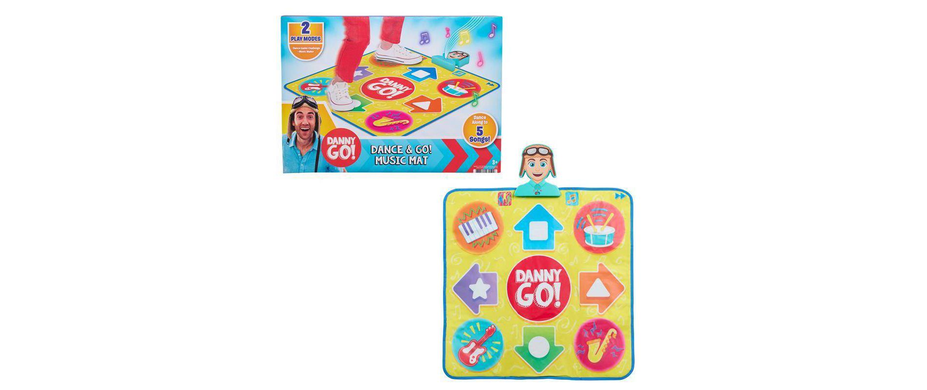Danny Go! Dance & Go! Music Mat Light-Up Mat for Movement and Music Play