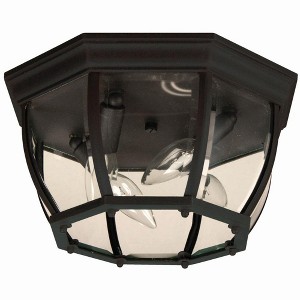 Craftmade Lighting 4 - Light Flush Mount in  Textured Black - 1 of 1