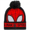 Kids Spider-man Cold Weather Set Gloves and Pom Cuffed Beanie - 2 of 4