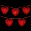 Northlight 10-Count Red Heart Mini Valentine's Day Light Set, 7.5ft Red Wire - image 3 of 4