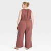 Women's Gauzy Tie-Waist Jumpsuit - Universal Thread™ - 2 of 3