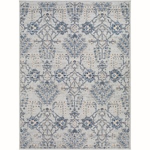Mark & Day Berkeind 5'3"x7' Rectangle Woven Indoor Area Rugs Grey - 1 of 4