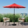 WestinTrends 9 Ft Outdoor Patio Market Table Umbrella with Tilt and Crank - 2 of 4
