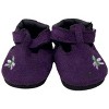 Purple Suede Shoes Compatible with 18 Inch Girl Dolls Like American Girl and Our Generation - 4 of 4