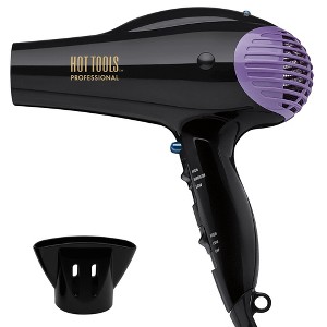 HOT TOOLS Professional 2100 Ionic Anti-Static Hair Dryer - 1875W Ion Dryer Model #HO-1035 - PURPLE - 1 of 2