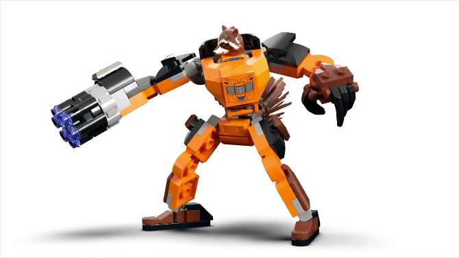 LEGO Marvel Rocket Mech Armour Superhero Action Figure 76243, 2 of 10, play video