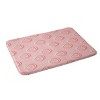 Ballack Art House Love Candy Memory Foam Bath Rug Pink - Deny Designs: Abstract Microfiber, Machine Washable, 1'9"x2'10" - 2 of 4