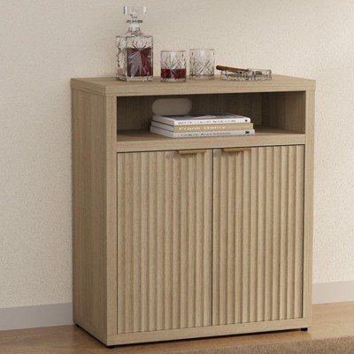 Sideboard Buffet Cabinet with Storage Coffee Bar Station with Shelves Doors Modern Credenza for Kitchen Dining Room Side table storage cabinet