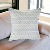 Set of Two 18" X 18"  Beach Chevron Cotton Zippered Pillow - 2 of 4