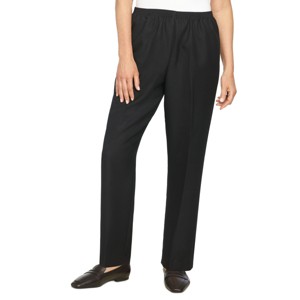 Alfred Dunner , Women's Classic Pull-On Elastic Waist Short Length Pant - 1 of 4