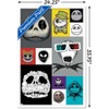 Trends International The Nightmare Before Christmas - Jack Grid Framed Wall Poster Prints - 3 of 4