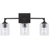 Capital Lighting Clint 3 - Light Vanity in  Black Iron - 2 of 4
