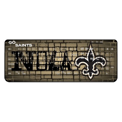 NFL NFC Teams Brick Wall Wireless USB Keyboard
