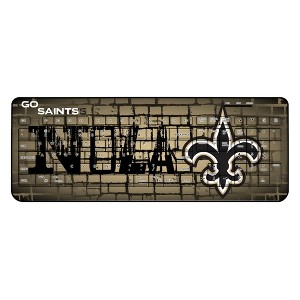 NFL NFC Teams Brick Wall Wireless USB Keyboard - 1 of 4