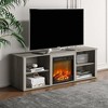 HOMLUX Modern Fireplace TV Stand for TVs up to 65" with Storage Media Console - 4 of 4