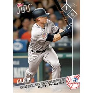 Topps Topps NOW HR And Double Highlight MLB Debut Clint Frazier Card #313 - 1 of 1