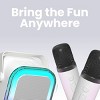 GEMS Portable Karaoke Speaker with Microphones - White - 2 of 4