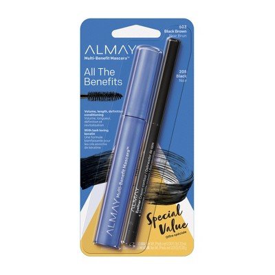 Almay Multi-Benefit Mascara Eyeliner Pack - 503 Black