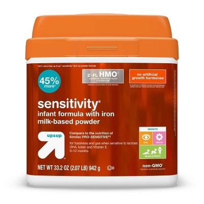 Sensitivity Non GMO Powder Infant Formula - 33.2oz - up & up™