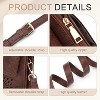 Small Crossbody Bags for Women Trendy, Leather Crossbody Phone Purses Handbags with Adjustable Strap - 3 of 4