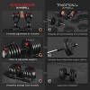 Yaheetech Quick-Adjust Dumbbell Weight Set With Anti-Slip Handle for Home Gym - 4 of 4