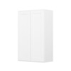 HOMLUX Easy-DIY 12 in D x 42 in H in Shaker White Ready to Assemble Wall Kitchen Cabinet 2 Doors-3 Shelves - 3 of 4