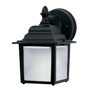 Maxim Lighting Cast 1 - Light Wall Light in  Black - 1 of 2