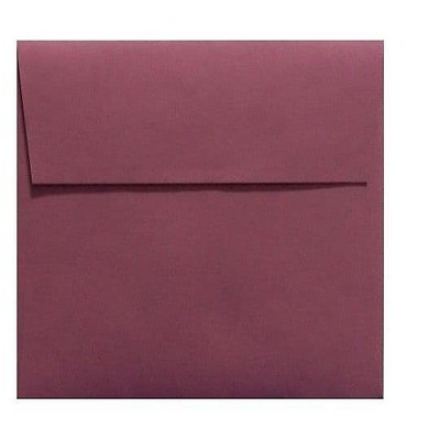 LUX 5 x 5 Square Envelopes 2 11/16 x 3 11/16 Vintage Plum LUX-8505-104-50