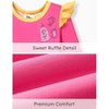 Disney Princess Skater Dress Toddler Girl Ruffle Long Sleeve Winter Fall Clothes School Outfit Birthday Party Gift - 4 of 4