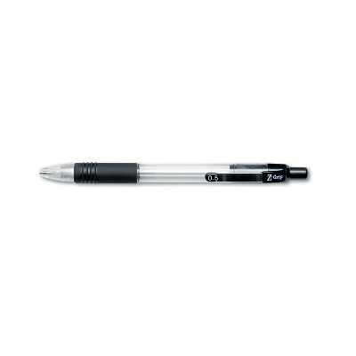 Zebra Z-Grip Mechanical Pencil HB .5mm Clear Dozen 52310