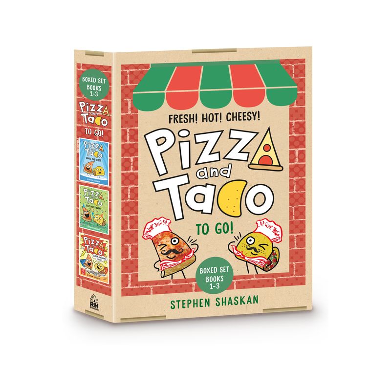 Pizza and Taco to Go! 3-Book Boxed Set - by  Stephen Shaskan (Mixed Media Product), 1 of 2