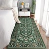 Area Rugs Floral Rug Non Slip Large Living Room Rug Washable Vintage Bohemian Soft Carpet for Bedroom Home Office - 3 of 4
