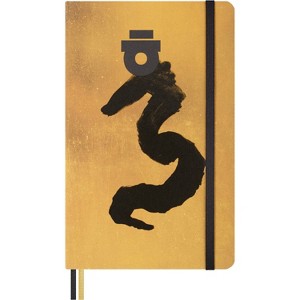 Moleskine 176pg Ruled Large Journal 8.29"x5.12" Year of the Dragon: Hard Cover, Elastic Band, FSC Certified - 1 of 4