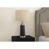 Monarch Specialties Lighting 28inchH Table Lamp Black Metal Beige Shade Contemporary - 2 of 4