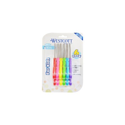 Westcott School 5 Stainless Steel Kid's Scissors Blunt 16454