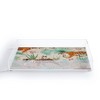 El buen limon Oranges branch and flowers Small Acrylic Tray - Deny Designs