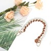 Unique Bargains Durable Camellia Faux Pearl Bag Extender Chain 1 Pc - 4 of 4