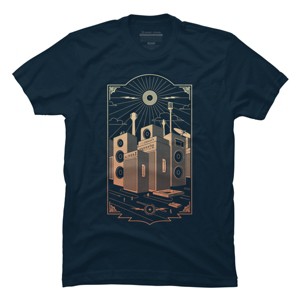Men's Design By Humans Sound City By Gammaray85 T-Shirt - 1 of 4