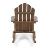 FONTOI Hollywood Adirondack Rocking Chair, Patio Accent Chair for Garden, Lawn, Backyard,28.5*36*36 - 4 of 4