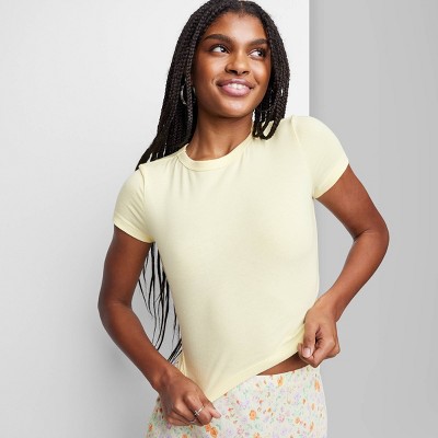 target yellow shirt women's