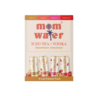 Mom Water Hard Ice Tea Vodka - 8pk/355ml Cans