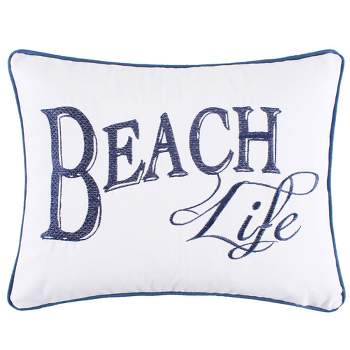 Indigo Tide Beach Life Pillow- Levtex Home