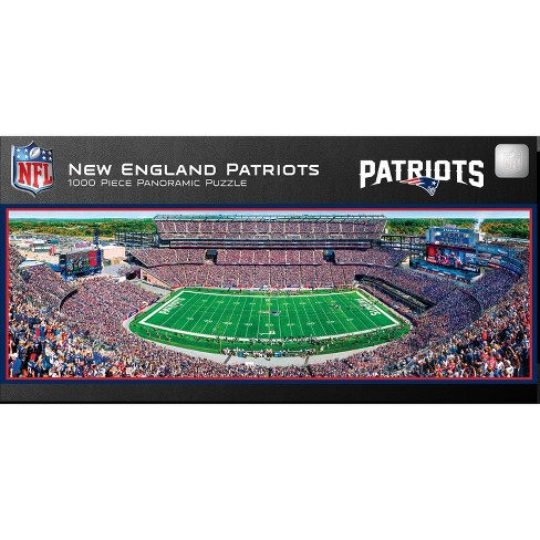 MasterPieces 1000 Piece Sports Panoramic Jigsaw Puzzle - NFL New England Patriots Center View. - image 1 of 4