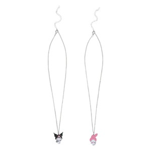 My Melody & Kuromi 2-Pack Besties Necklace Set - 1 of 4