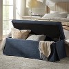 Adonis Farmhouse Slipcover Bench with Storage|HULALA HOME - 3 of 4
