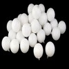 Northlight 12ct Shatterproof Matte Christmas Ball Ornament Set 4" - White - 2 of 4