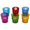 Livevie Elegant Glass T-Light or Candle Votive Decorations - Perfect for Weddings, Home Decor, and Parties (Set of 6) - 3 of 4