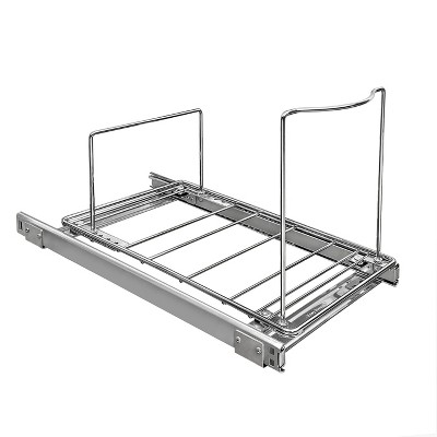 Lynk Professional Sliding Pull Out for Kitchen Garbage Bin: Chrome-Plated Steel, Ball Bearing Glides, Cabinet Organizer — фото 6